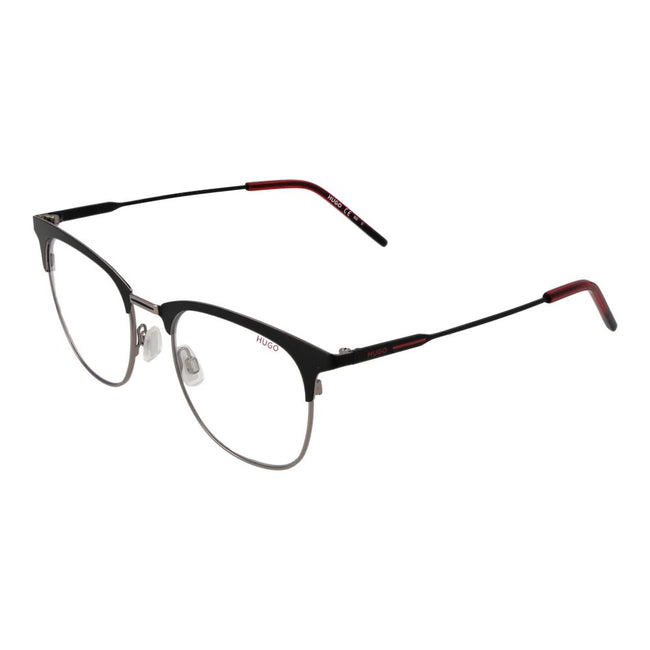 Black Stainless Steel Glasses (Frames)Gender Men Main color Black Filter Category None Extra No extra Frame color Black Frame material Stainless Steel Lenses Color Demo glasses Lenses Material Plastic Style Browline Lenses Effect No Extra Protection No UV