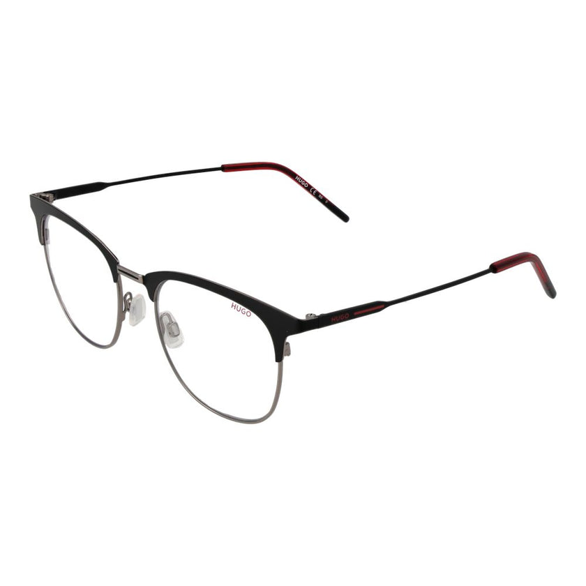 Black Stainless Steel Glasses (Frames)Gender Men Main color Black Filter Category None Extra No extra Frame color Black Frame material Stainless Steel Lenses Color Demo glasses Lenses Material Plastic Style Browline Lenses Effect No Extra Protection No UV