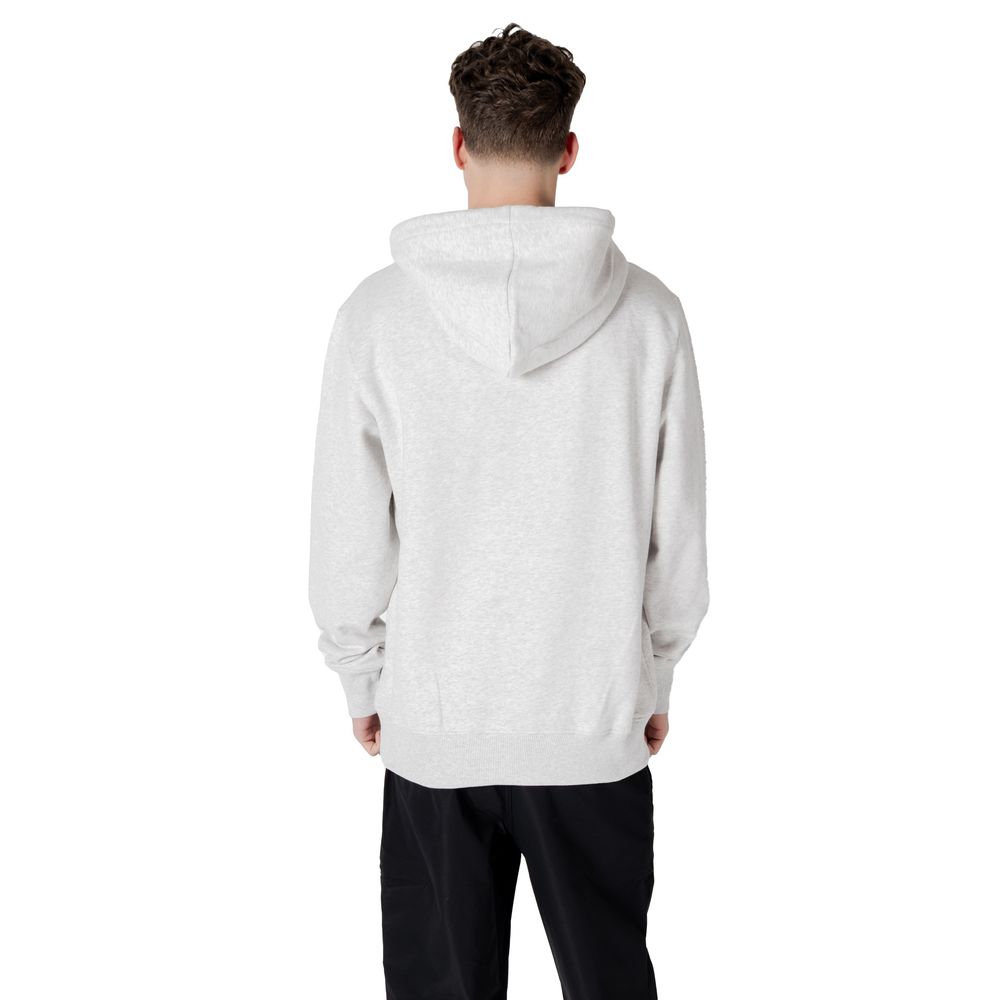 Gray Cotton HoodieThe Calvin Klein Jeans CHENILLE MONOLOGO hoodie for men is an essential piece for your wardrobe. Made from 100% cotton, it offers a soft and comfortable feel, perfect for everyday wear. The minimalist design is enhanced by a chenille log