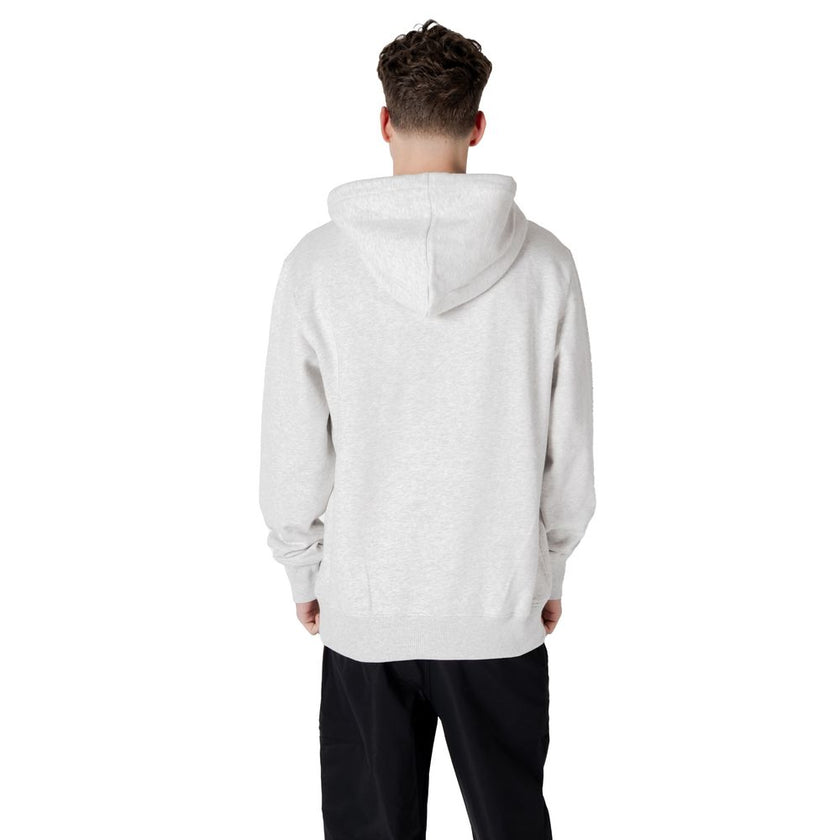 Gray Cotton HoodieThe Calvin Klein Jeans CHENILLE MONOLOGO hoodie for men is an essential piece for your wardrobe. Made from 100% cotton, it offers a soft and comfortable feel, perfect for everyday wear. The minimalist design is enhanced by a chenille log