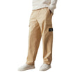 Beige Cotton Cargo PantsBrand: Calvin Klein Gender: Men Type: Trousers Season: Fall/Winter Color: Beige Pattern: Plain Fastening: Zip and button Pockets: Front back side pockets Article code: J30J326829 Composition: 97% cotton and 3% lycra Washing: Machin