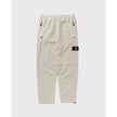 White Cotton Men's TrouserElevate your casualwear repertoire with these impeccably crafted trousers from Stone Island. A fusion of comfort and high-end style, they boast a creamy white hue in sumptuous cotton fleece. Designed with meticulous attention to