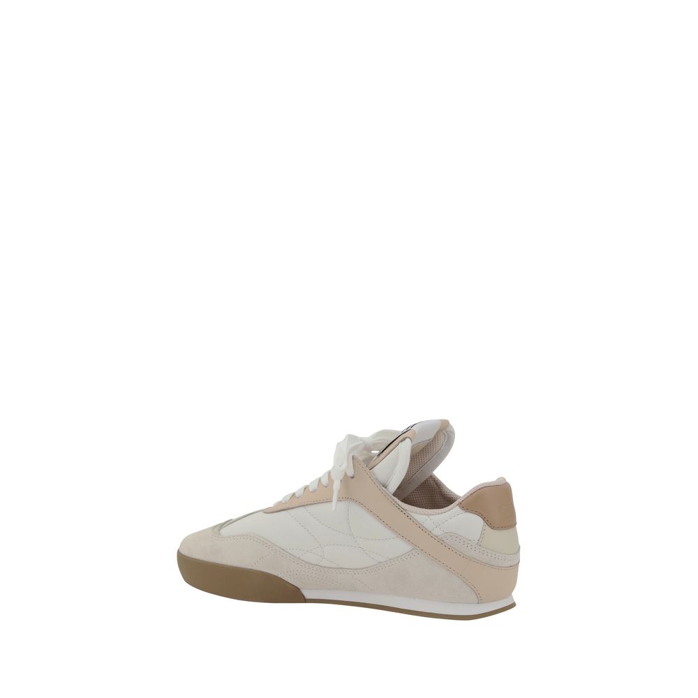 Multicolor Calf Leather Bos Taurus Low Top SneakersChloé’s leather Kick Sneakers combine style and comfort. They feature a round toe and a paneled design that creates a dynamic visual effect. Suede details add refined texture, while the front lace-up clos