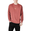 Red Cotton SweaterThe Calvin Klein Jeans MONOLOGO J30J325671 men’s sweater offers a contemporary and refined style, perfect for any casual or informal occasion. Made from 100% transitional in-conversion cotton, this garment ensures comfort, breathability,