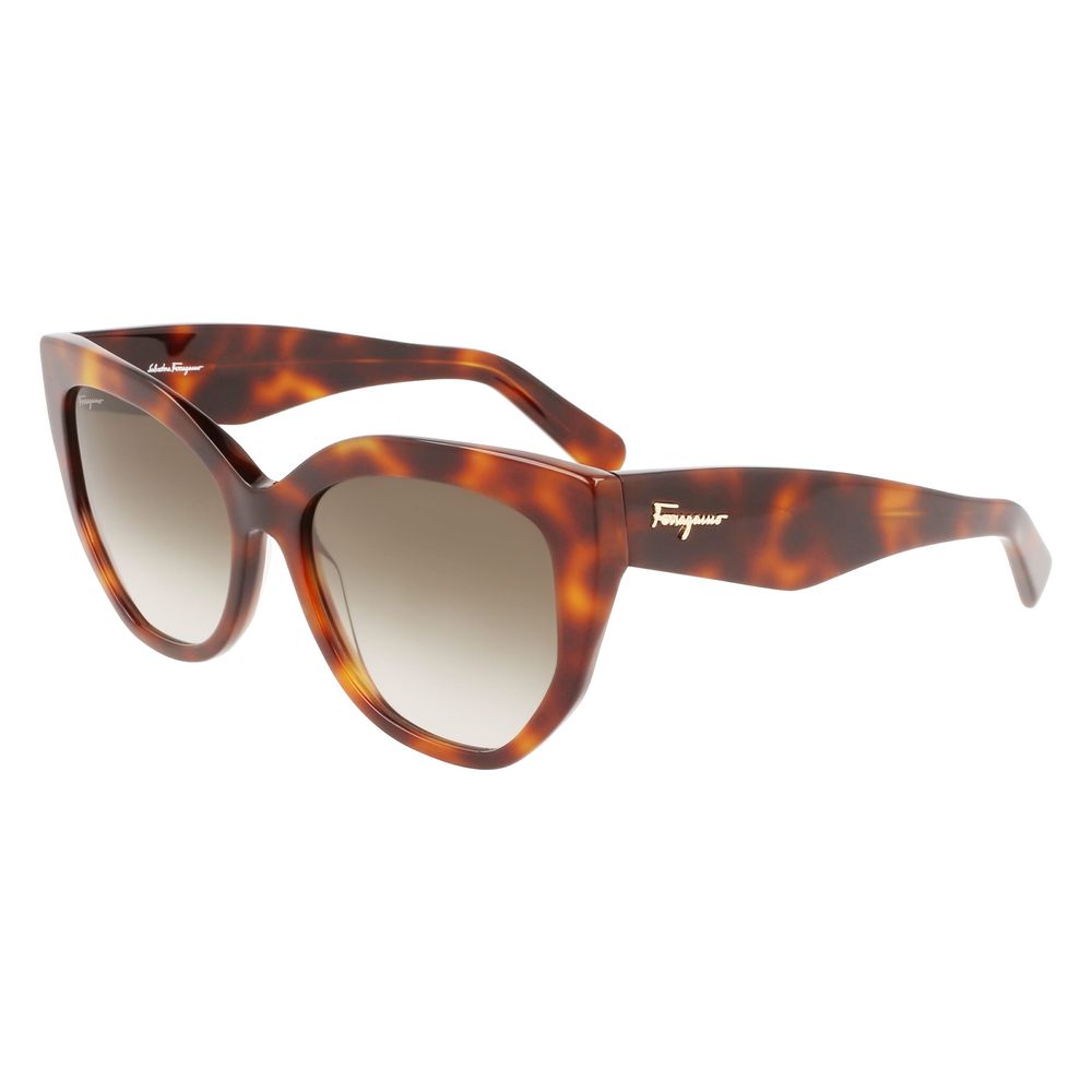 Brown Acetate SunglassesSUNGLASSES FERRAGAMO WOMEN SF1061S-240 (Lens/Bridge/Temple) 56/18/145 mm.Material: ACETATE.Colour: BROWN.Measures (Lens/Bridge/Temple): 56/18/145mm.BROWN.CATEGORY 2Brown Acetate Sunglasses${tagsFerragamoAulae Brown Acetate Sunglass