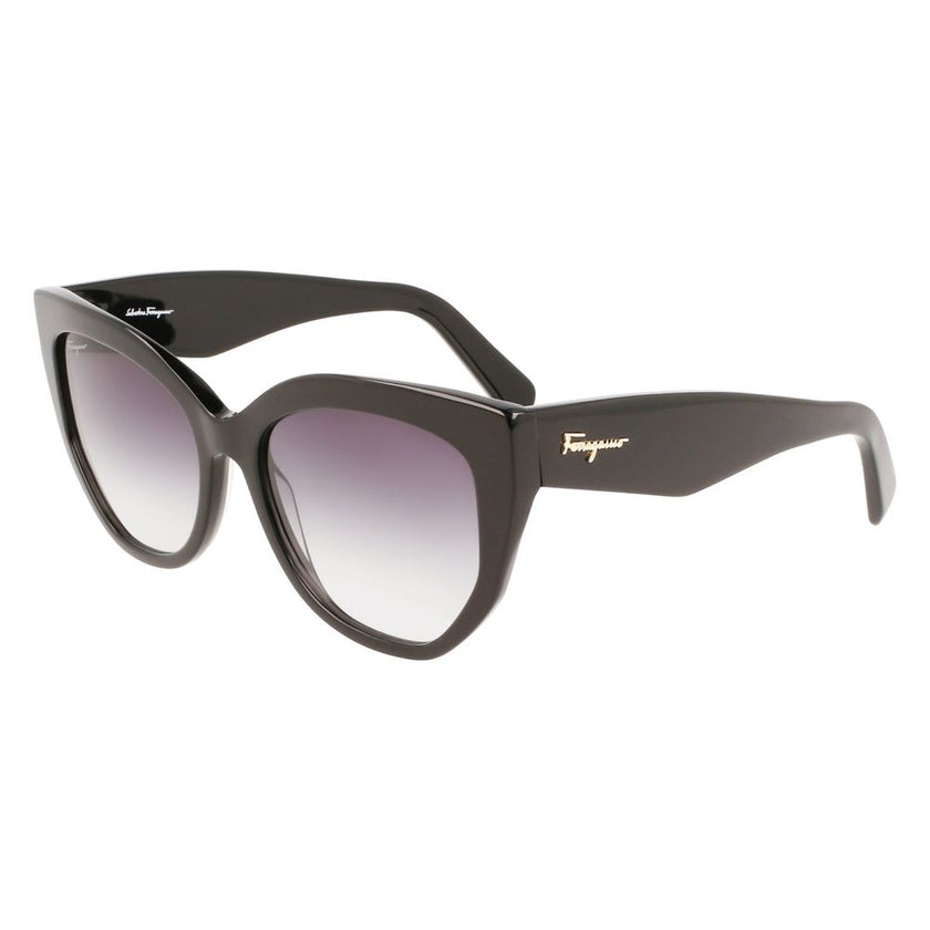 Black Acetate SunglassesSUNGLASSES FERRAGAMO WOMEN SF1061S-001 (Lens/Bridge/Temple) 56/18/145 mm.Material: ACETATE.Colour: BLACK.Measures (Lens/Bridge/Temple): 56/18/145mm.PURPLE.CATEGORY 3Black Acetate Sunglasses${tagsFerragamoAulae Black Acetate Sunglas