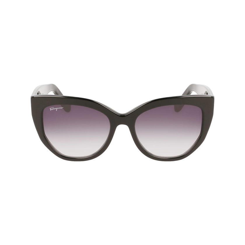 Black Acetate SunglassesSUNGLASSES FERRAGAMO WOMEN SF1061S-001 (Lens/Bridge/Temple) 56/18/145 mm.Material: ACETATE.Colour: BLACK.Measures (Lens/Bridge/Temple): 56/18/145mm.PURPLE.CATEGORY 3Black Acetate Sunglasses${tagsFerragamoAulae Black Acetate Sunglas