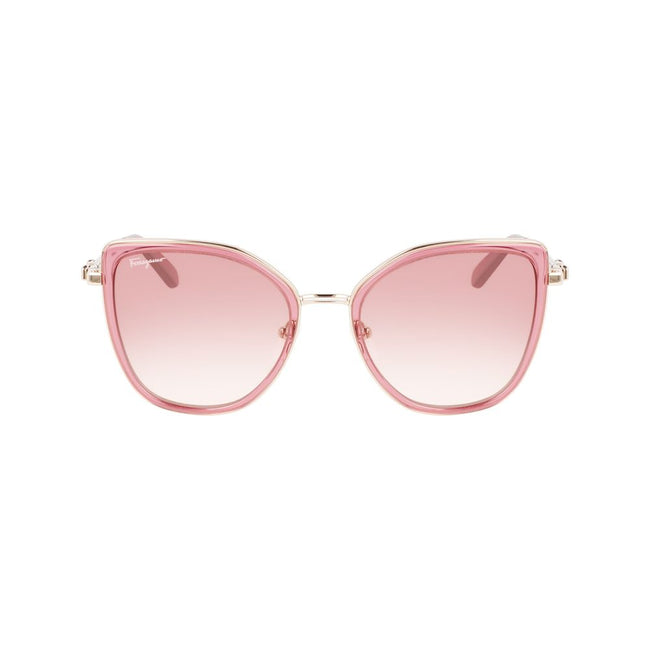 Multicolor Metal SunglassesSUNGLASSES FERRAGAMO WOMEN SF293S-774 (Lens/Bridge/Temple) 54/19/140 mm.Material: METAL.Colour: PINK.Measures (Lens/Bridge/Temple): 54/19/140mm.PINK.CATEGORY 2Multicolor Metal Sunglasses${tagsFerragamoAulae Multicolor Metal Sung