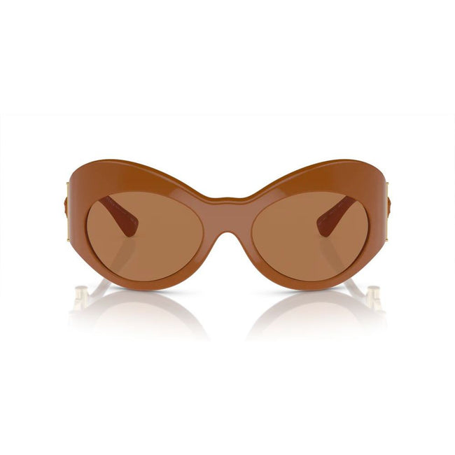 Brown Acetate SunglassesSUNGLASSES VERSACE WOMEN VE4462-544773 (Lens/Bridge/Temple) 58/21/145 mm.Material: ACETATE.Colour: BROWN.Measures (Lens/Bridge/Temple): 58/21/145mm.BROWN.CATEGORY 3Brown Acetate Sunglasses${tagsVersaceAulae Brown Acetate Sunglasses