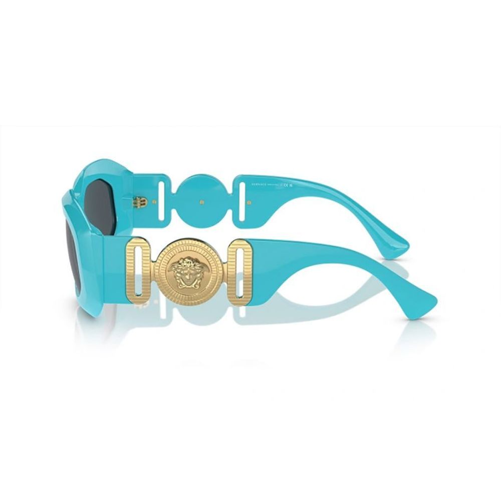 Blue Synthetic Sunglasses by Versace