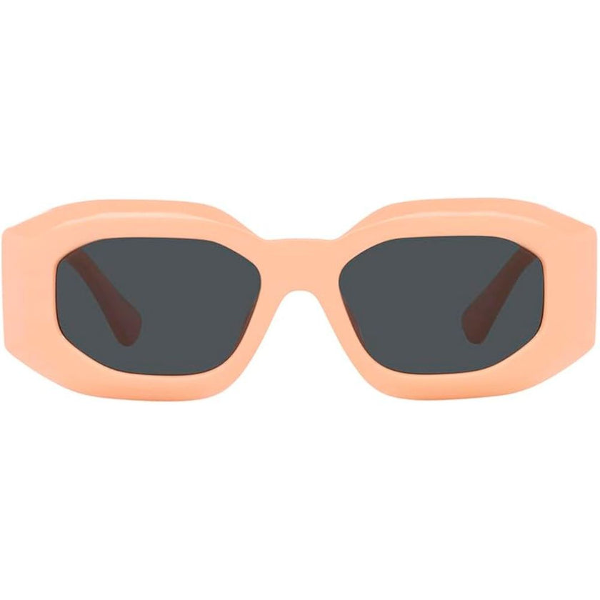 Multicolor Acetate SunglassesSUNGLASSES VERSACE WOMEN VE4425U536387 (Lens/Bridge/Temple) 54/21/145 mm.Material: ACETATE.Colour: PINK.Measures (Lens/Bridge/Temple): 54/21/145mm.GREY.CATEGORY 3Multicolor Acetate Sunglasses${tagsVersaceAulae Multicolor Aceta