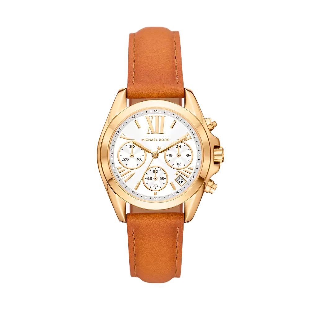 Brown Leather WatchType of mechanism: QUARTZ.Display: ANALOGICAL.Material Of Case: STAINLESS STEEL.Colour Of Case: GOLDEN.Material Of Bracelet: LEATHER.Colour Of Bracelet: BROWN.Dial Colour:WHITE.Glass type: MINERAL.Clousure: BUCKLE.Water resistence: 10AT