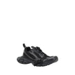 Black Rubber Athletic SneakersBalenciaga’s 3XL Sneakers are the epitome of bold, contemporary design. Featuring a front closure with multiple laces, they offer a secure and customizable fit. Paneled mesh and mesh panels ensure breathability and comfort, w