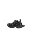 Black Rubber Athletic SneakersBalenciaga’s 3XL Sneakers are the epitome of bold, contemporary design. Featuring a front closure with multiple laces, they offer a secure and customizable fit. Paneled mesh and mesh panels ensure breathability and comfort, w