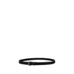 Black Lamb Ovis Aries Aries Regular BeltCalfskin Belt by Saint Laurent, rectangular metal buckle, plaque with contrasting iconic brand monogram. Thickness: 2 cm. Season: AW25 Composition: GENERAL 100% Lamb Ovis Aries Aries MADE IN ITALYBlack Lamb Ovis Ari