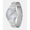 Silver Stainless Steel WatchType of mechanism: QUARTZ.Display: ANALOGICAL.Material Of Case: STAINLESS STEEL.Colour Of Case: SILVER.Material Of Bracelet: STAINLESS STEEL.Colour Of Bracelet: SILVER.Dial Colour:SKY BLUE.Glass type: MINERAL.Clousure: PRESSURE