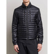 Black Polyamide Men JacketElevate your outerwear collection with the ultrachic Moncler Grenoble jacket. Engineered for both style and warmth, this sophisticated high-necked jacket features a sleek front zipper closure that seamlessly leads into its plush,