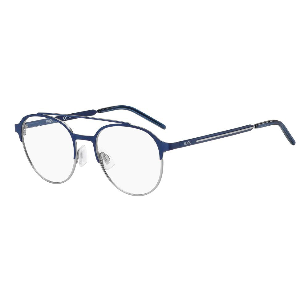 Blue Metal Glasses (Frames)GLASSES HUGO MAN HG-1156-KU0 (Lens/Bridge/Temple) 53/19/145 mm.Material: METAL.Colour: Mtbluruth.Measures (Lens/Bridge/Temple): 53/19/145mm..Blue Metal Glasses (Frames)${tagsHugo BossAulae Blue Metal Glasses (Frames) Hugo BossAu