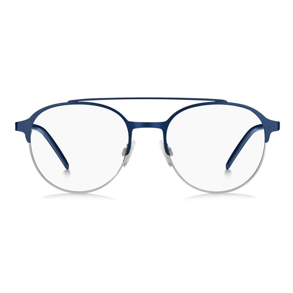 Blue Metal Glasses (Frames)GLASSES HUGO MAN HG-1156-KU0 (Lens/Bridge/Temple) 53/19/145 mm.Material: METAL.Colour: Mtbluruth.Measures (Lens/Bridge/Temple): 53/19/145mm..Blue Metal Glasses (Frames)${tagsHugo BossAulae Blue Metal Glasses (Frames) Hugo BossAu