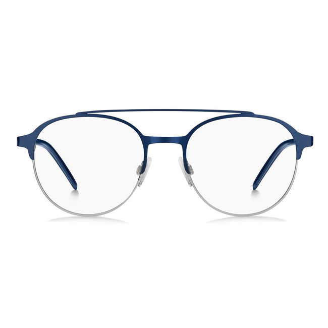 Blue Metal Glasses (Frames)GLASSES HUGO MAN HG-1156-KU0 (Lens/Bridge/Temple) 53/19/145 mm.Material: METAL.Colour: Mtbluruth.Measures (Lens/Bridge/Temple): 53/19/145mm..Blue Metal Glasses (Frames)${tagsHugo BossAulae Blue Metal Glasses (Frames) Hugo BossAu