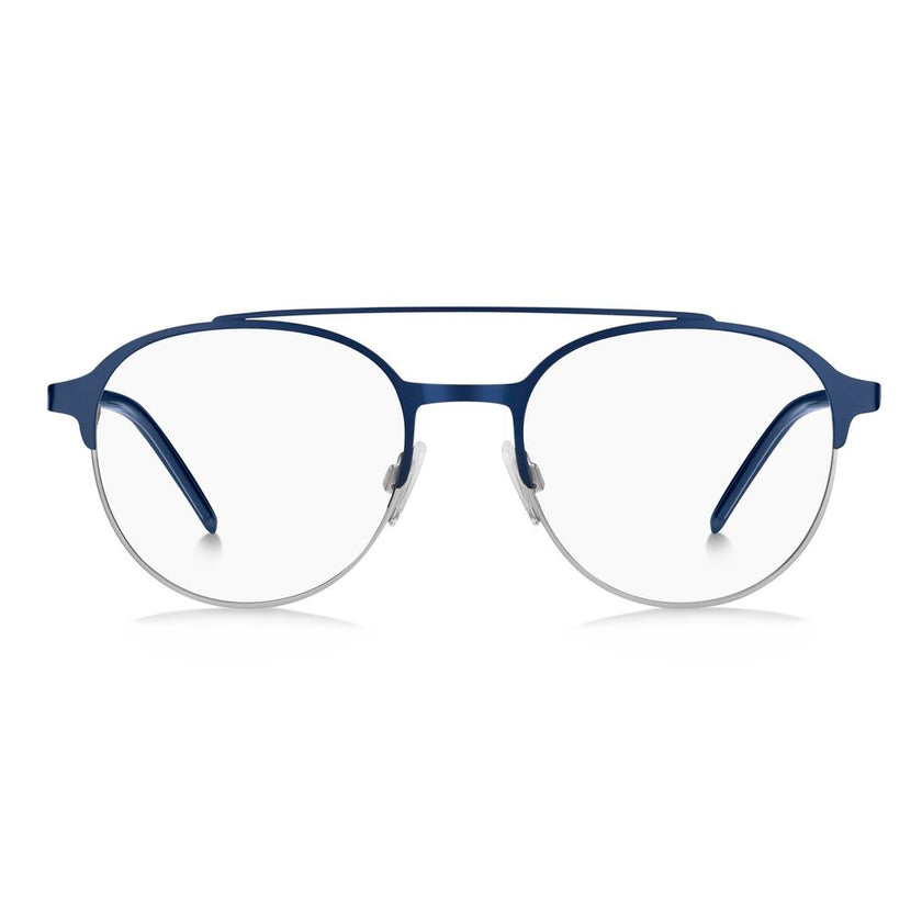 Blue Metal Glasses (Frames)GLASSES HUGO MAN HG-1156-KU0 (Lens/Bridge/Temple) 53/19/145 mm.Material: METAL.Colour: Mtbluruth.Measures (Lens/Bridge/Temple): 53/19/145mm..Blue Metal Glasses (Frames)${tagsHugo BossAulae Blue Metal Glasses (Frames) Hugo BossAu