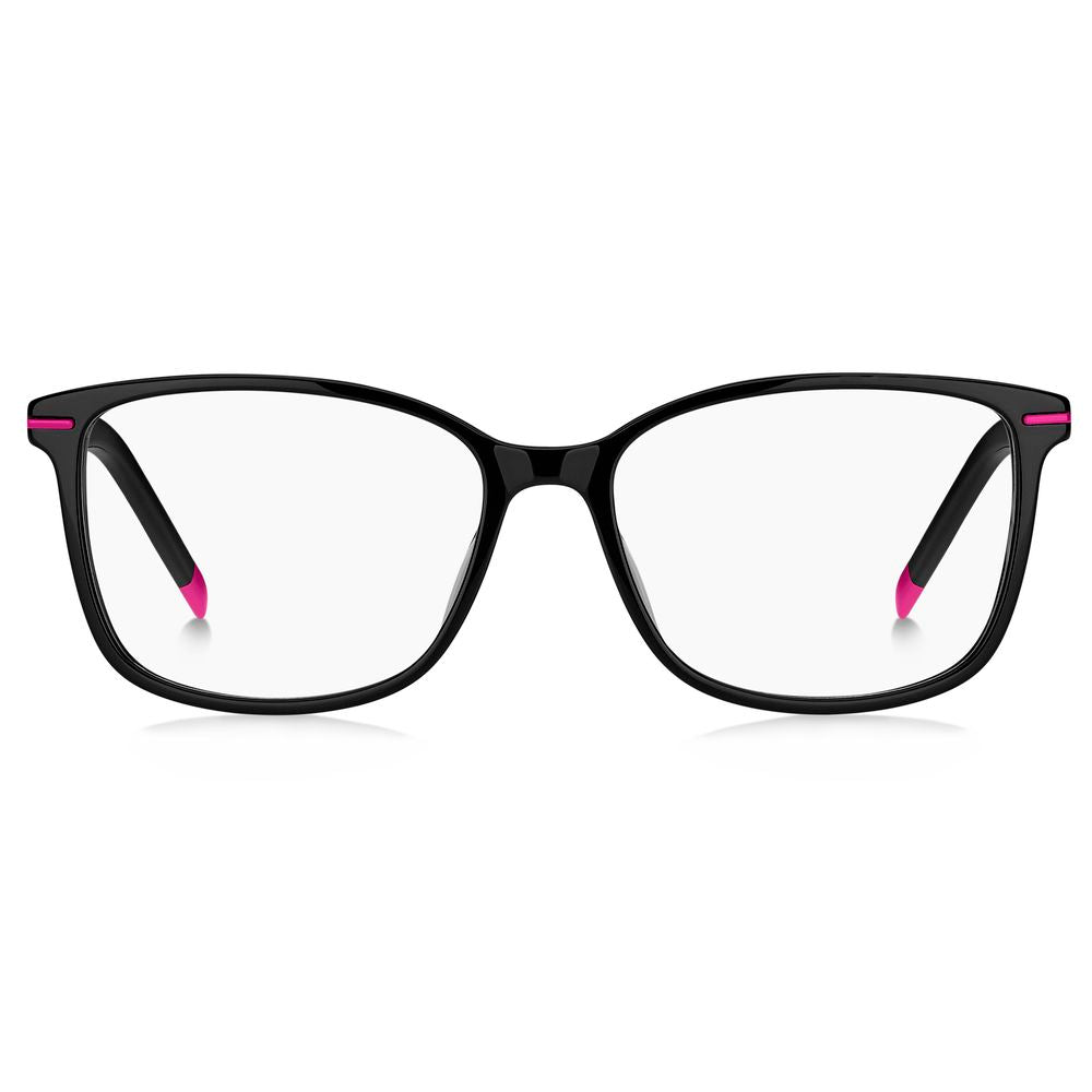 Black Acetate Glasses (Frames)GLASSES HUGO WOMEN HG-1176-3MR (Lens/Bridge/Temple) 55/16/140 mm.Material: Acetate.Colour: Black Fuchsia.Measures (Lens/Bridge/Temple): 55/16/140mm..Black Acetate Glasses (Frames)${tagsHugo BossAulae Black Acetate Glasses (Fr