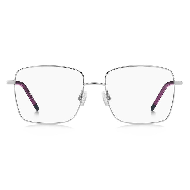 Silver Metal Glasses (Frames)GLASSES HUGO WOMEN HG-1217-B6B (Lens/Bridge/Temple) 54/17/140 mm.Material: METAL.Colour: Matte Silver.Measures (Lens/Bridge/Temple): 54/17/140mm..Silver Metal Glasses (Frames)${tagsHugo BossAulae Silver Metal Glasses (Frames)