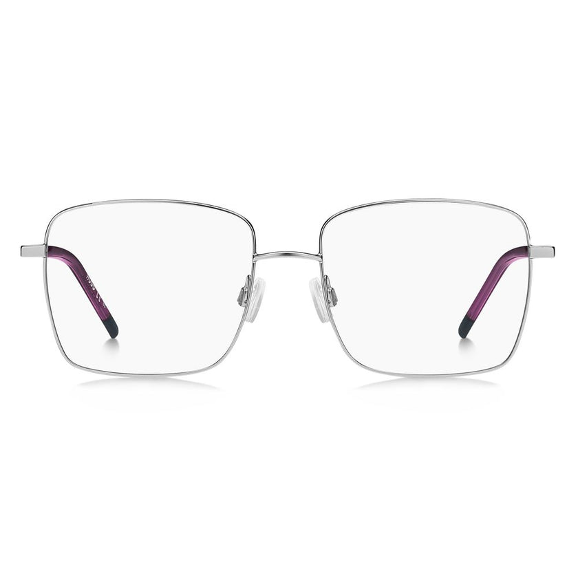 Silver Metal Glasses (Frames)GLASSES HUGO WOMEN HG-1217-B6B (Lens/Bridge/Temple) 54/17/140 mm.Material: METAL.Colour: Matte Silver.Measures (Lens/Bridge/Temple): 54/17/140mm..Silver Metal Glasses (Frames)${tagsHugo BossAulae Silver Metal Glasses (Frames)