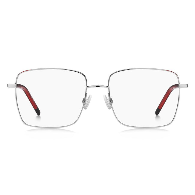 Silver Metal Glasses (Frames)GLASSES HUGO WOMEN HG-1217-J2B (Lens/Bridge/Temple) 54/17/140 mm.Material: METAL.Colour: Silver Red.Measures (Lens/Bridge/Temple): 54/17/140mm..Silver Metal Glasses (Frames)${tagsHugo BossAulae Silver Metal Glasses (Frames) Hu