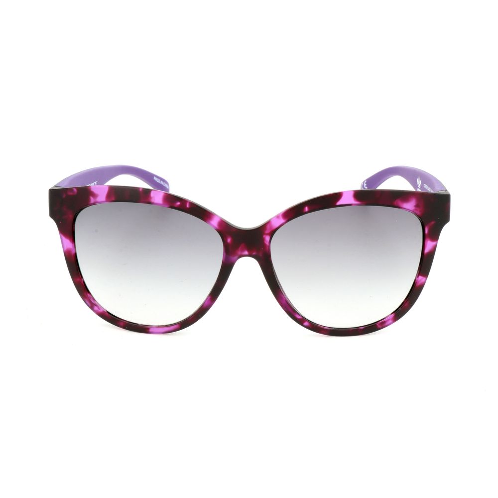 Brown Synthetic Sunglasses with Gradient Gray Lens