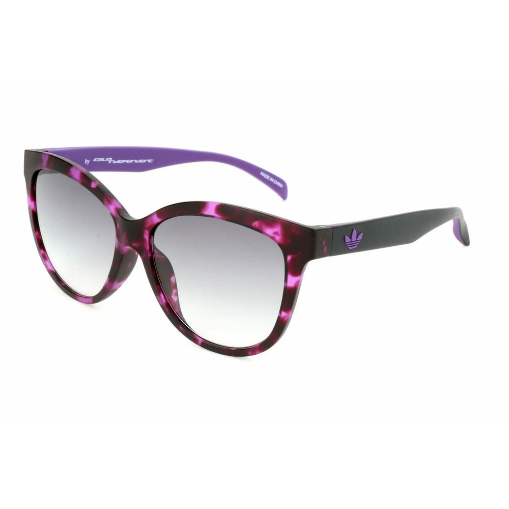 Brown Synthetic Sunglasses with Gradient Gray Lens