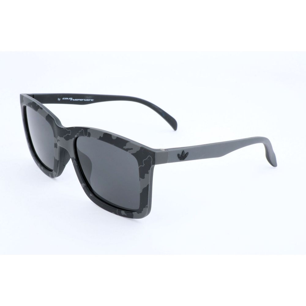 Havana and Gray Synthetic Sunglasses with Red Mirror Top Line