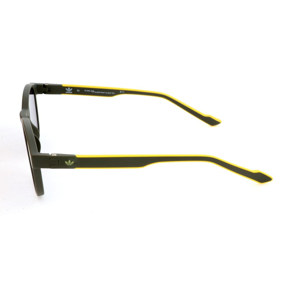 Military Green Synthetic Sunglasses with Gradient Lens
