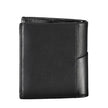 Black Recycled Polyester Men WalletElevate your essentials with the sleek sophistication of the Calvin Klein wallet. Crafted for the modern man, this elegant accessory features two compartments to organize your currency, a secure coin purse, and ample spa