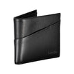Black Polyester Men WalletDiscover the epitome of modern sophistication with the Calvin Klein RFID Wallet. Crafted for the eco-conscious fashionista, this wallet blends functionality with sleek design, featuring double card spaces to keep your essentials