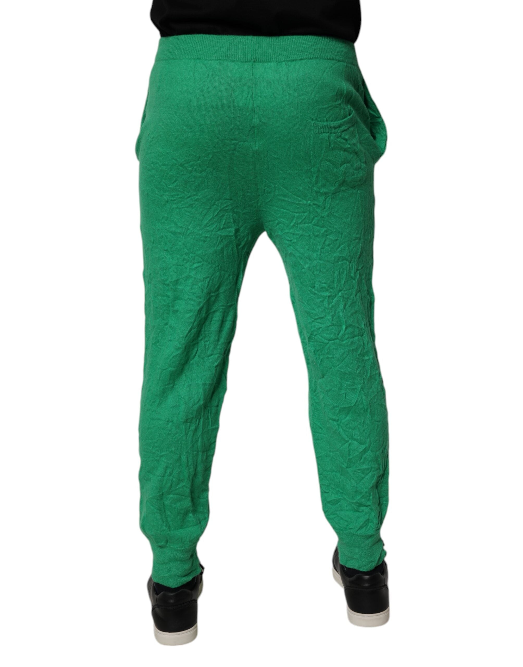 Grüne DSQUARED2 Jogginghose mit elastischem Bund