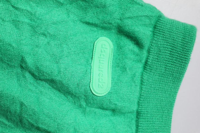 Green Cotton Elastic Waist Men Casual PantsDSQUARED2 Absolutely stunning, 100% Authentic, brand new with tags DSQUARED2 jogger pants. Model: Jogger pants Color: Green Material: Stretchable Fabric Logo Details Made in ItalyGreen Cotton Elastic Waist Men Ca