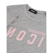 Elegant Gray Cotton Top for WomenDiscover the epitome of casual luxury with this sophisticated Gray Cotton Top. Tailored by fashion powerhouse Dsquared², this piece promises comfort without compromising on style. Perfect for an effortless chic look, it’s
