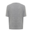 Chic Gray Cotton Tee for the Modern WomanExude effortless style with this versatile and comfortable gray tee by Dsquared². Crafted from high-quality cotton, this top is a testament to casual luxury and Italian craftsmanship. Perfect for those seeking a bl