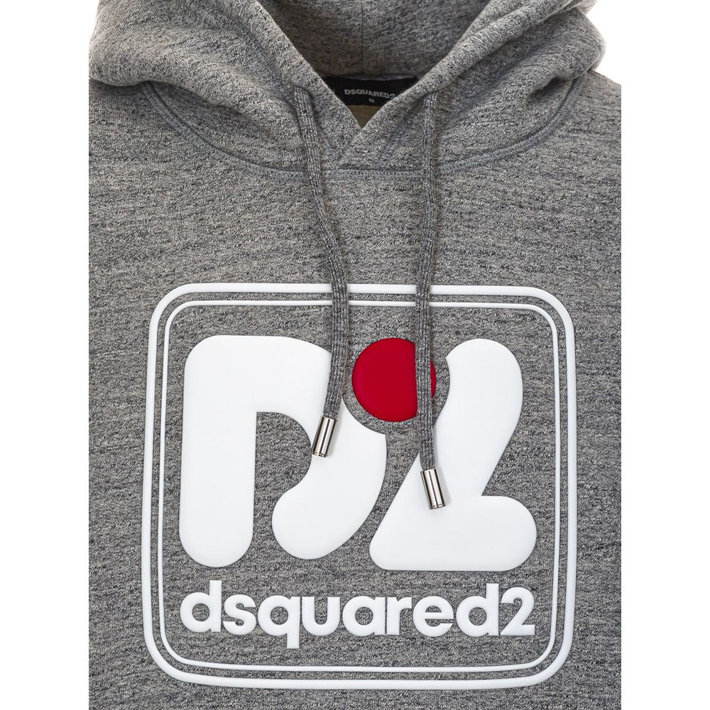 Sweat-shirt gris en coton