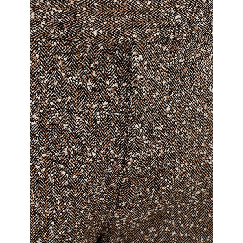 Multicolor Viscose Pants for Elegant EveningsStep into the world of elegance with these stunning multicolor pants from the luxurious fashion house, Bottega Veneta. Crafted with the utmost care and attention to detail, this pair is a true testament to the