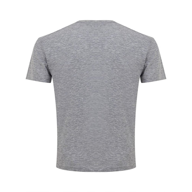 Sleek Gray Cotton Tee for Stylish MenElevate your casual wardrobe with the epitome of Italian craftsmanship – a Dsquared² Gray Cotton T-Shirt designed for the modern man. This T-shirt blends comfort with the label’s renowned edgy aesthetic, making it a mu