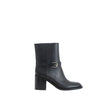 Black Leather Ankle BootsBurberry leather ankle boots in black, buckle ankle strap with logo print, round toe. Composition: 100% Leather-Interior zip:23GIU146-150Black Leather Ankle Boots${tagsBurberryAulae Black Leather Ankle Boots BurberryAulae Black Le