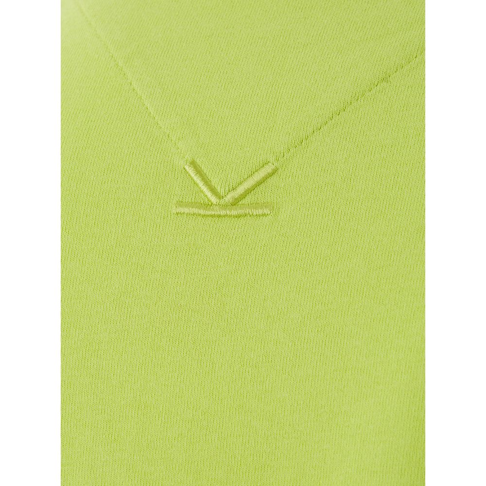 Sunny Yellow Cotton Tee For Stylish MenInject a pop of color into your wardrobe with this vibrant Sunny Yellow tee, a testament to casual luxury. Versatile enough for a laid-back afternoon or a casual evening out, this T-shirt from Kenzo is crafted from h