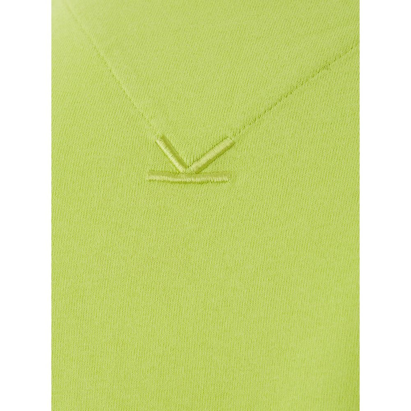 Sunny Yellow Cotton Tee For Stylish MenInject a pop of color into your wardrobe with this vibrant Sunny Yellow tee, a testament to casual luxury. Versatile enough for a laid-back afternoon or a casual evening out, this T-shirt from Kenzo is crafted from h