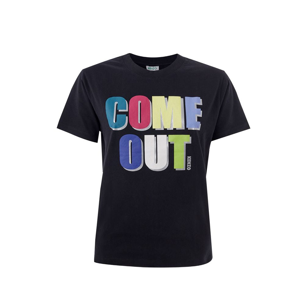 T-shirt en coton noir
