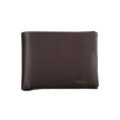 Elegant Leather Dual-Compartment WalletRefinement and functionality fuse in this exquisite Calvin Klein wallet, crafted from premium leather. Equipped with two compartments, this wallet offers ample space for currency and essential cards. A coin purse add