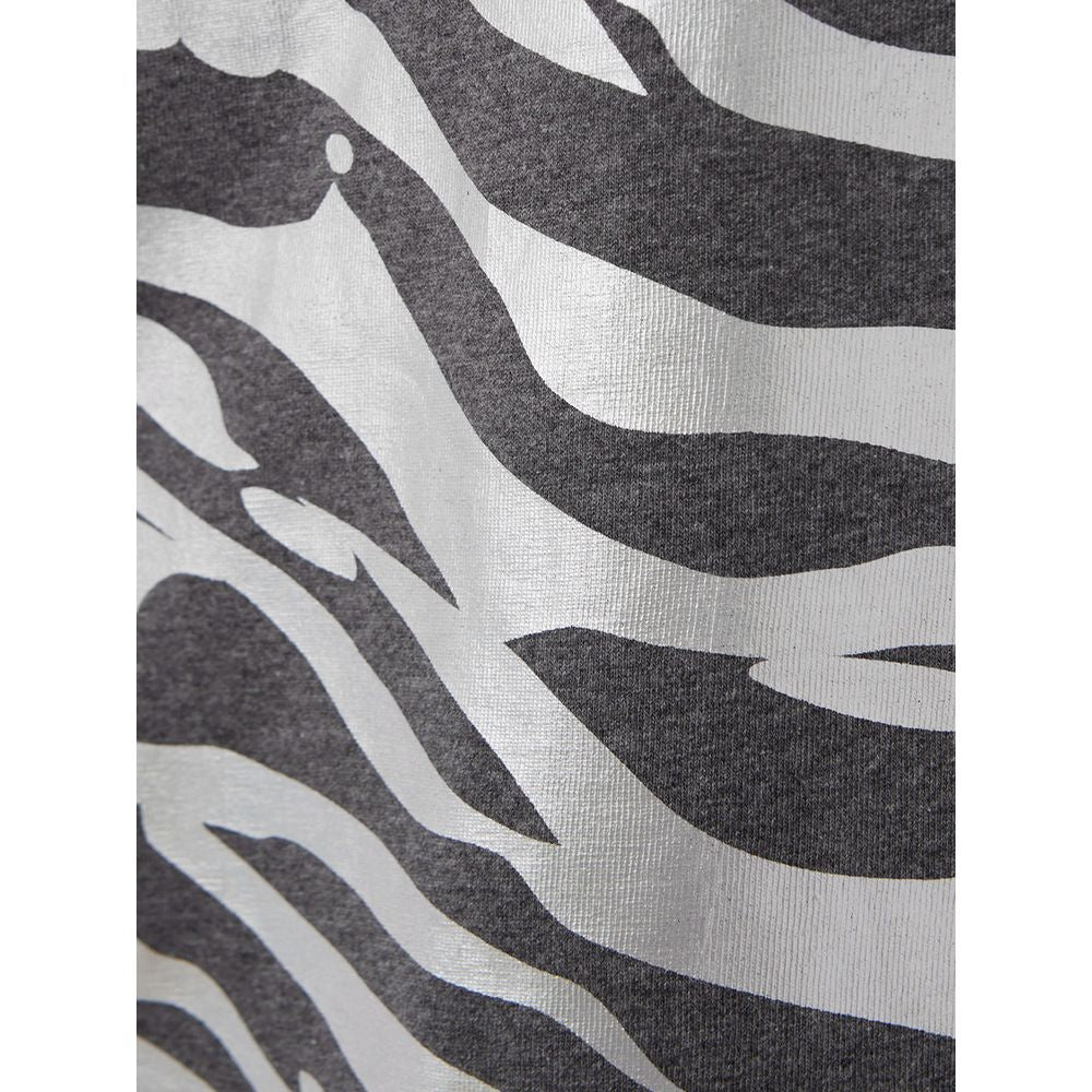 T-shirt en coton multicolore