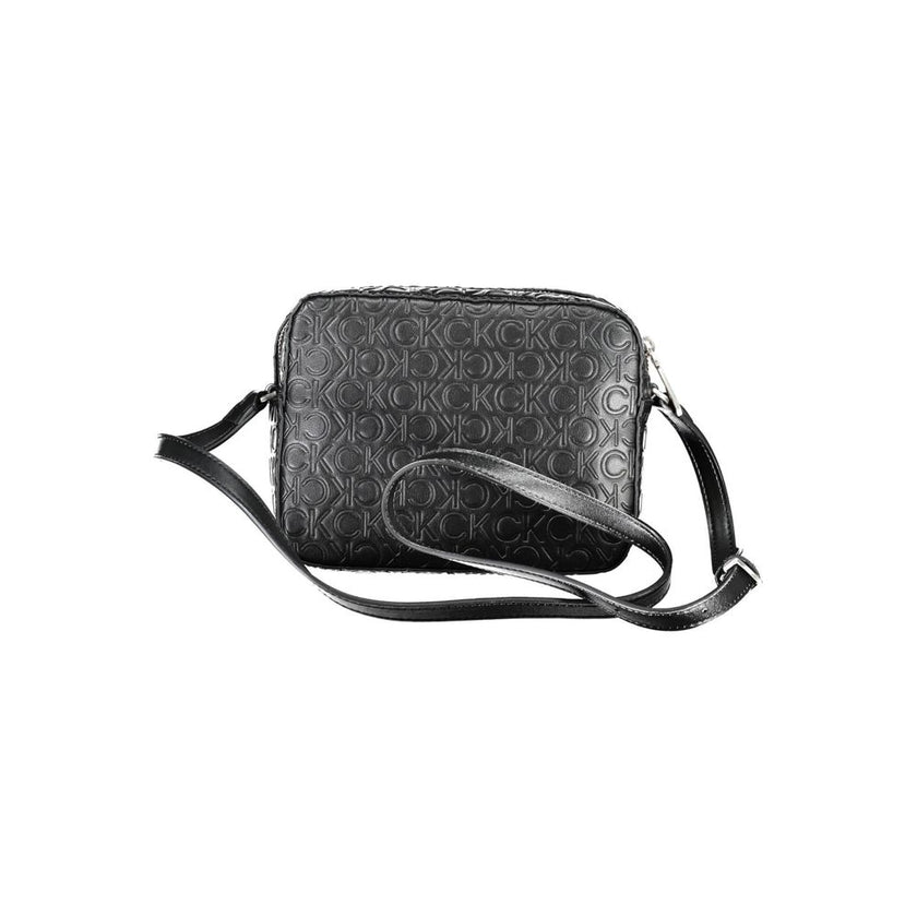 Black Polyester HandbagADJUSTABLE SHOULDER BAG, 1 EXTERNAL POCKET, 1 INTERNAL POCKET, CONTRASTING DETAILS, ZIP AND SWIVEL CLOSURE, LOGO, 100% RECYCLED POLYESTERBlack Polyester Handbag${tagsCalvin KleinAulae Black Polyester Handbag Calvin KleinAulae Black