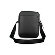 Sleek Black Shoulder Bag with Logo DetailExperience the perfect blend of functionality and style with this sleek black shoulder bag from the renowned Calvin Klein. Designed for the modern individual, it boasts an adjustable shoulder strap for customized c